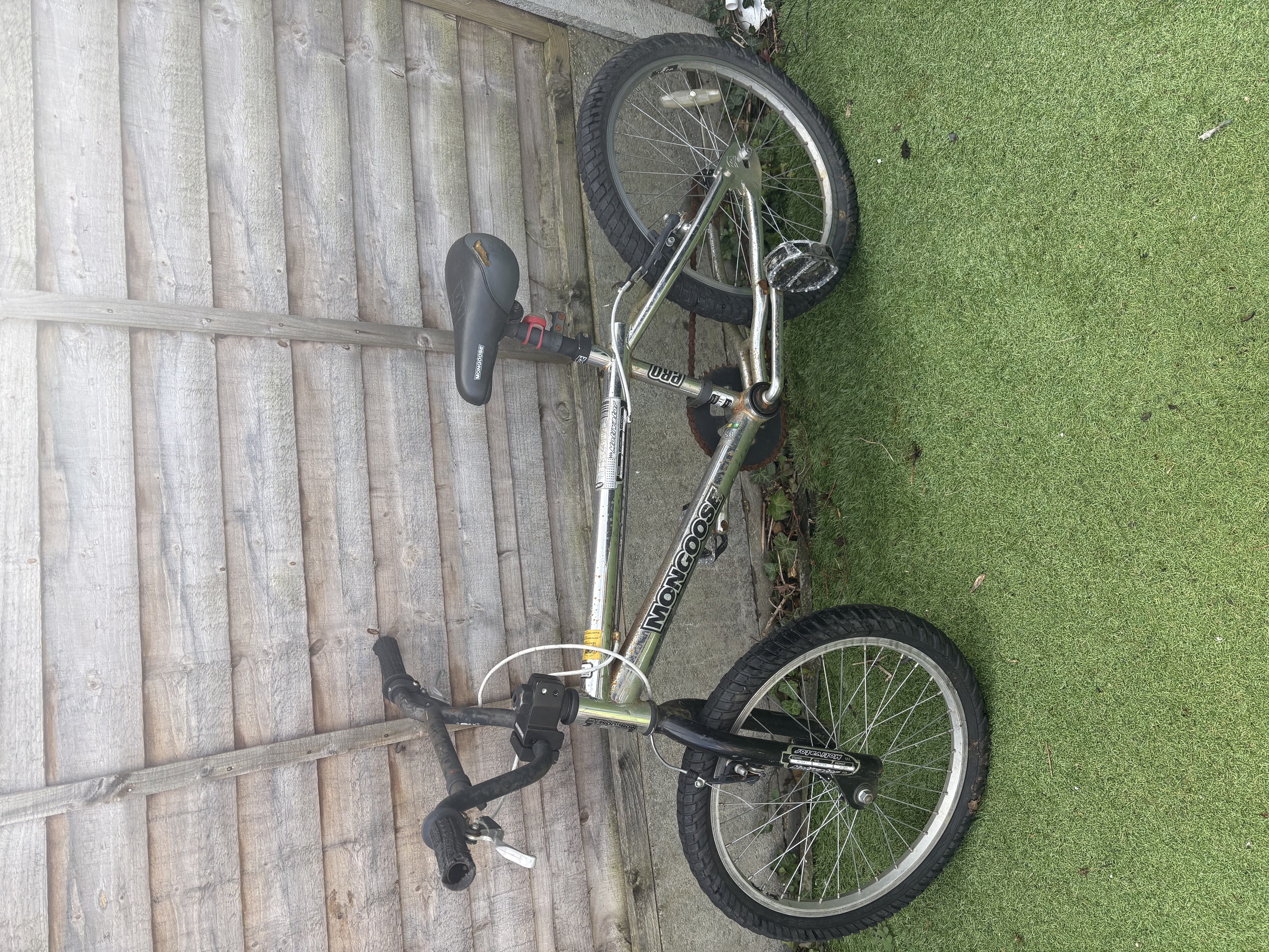 Mongoose BMX bike
