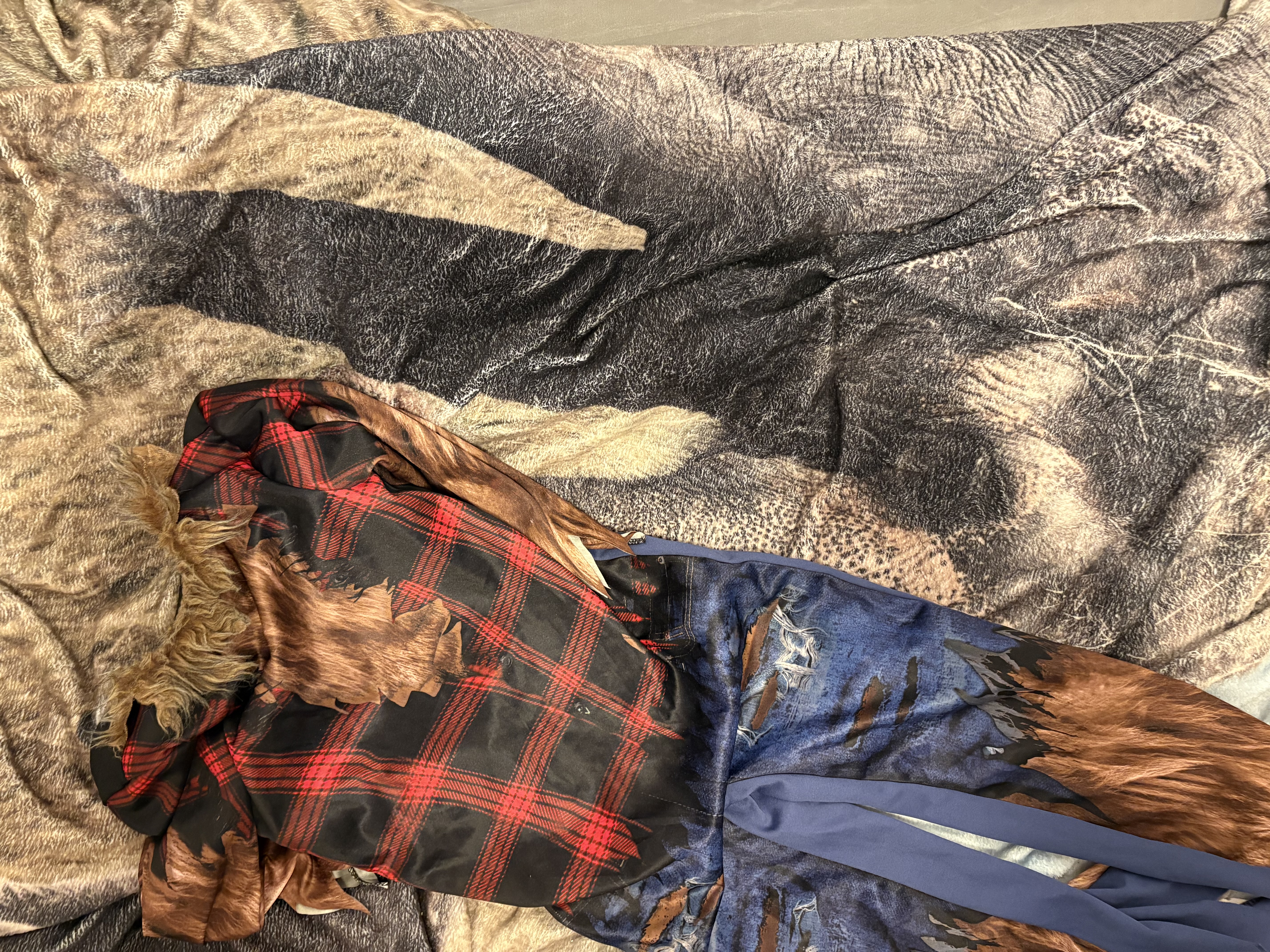 Wolf costume 