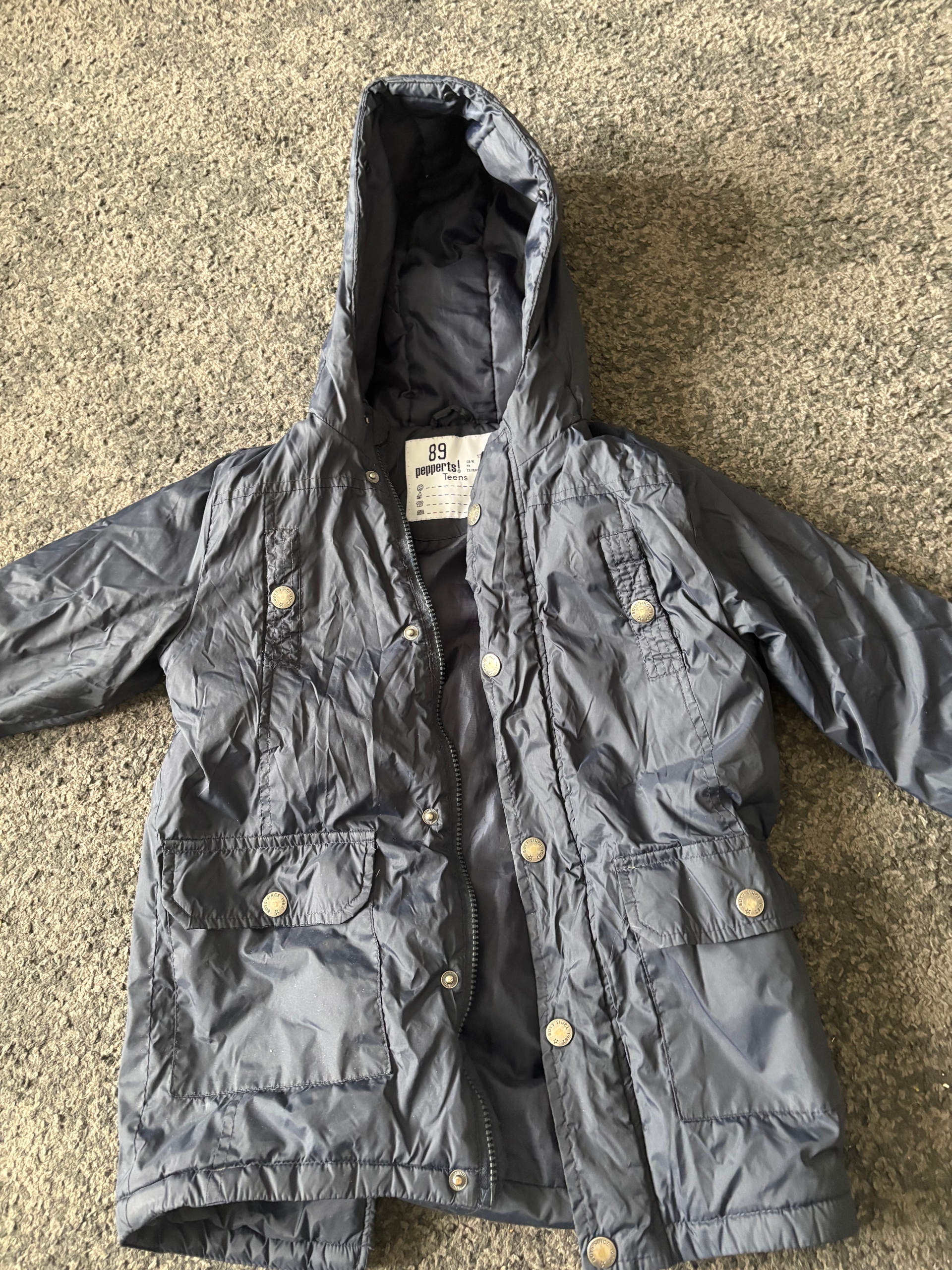 Boy jacket blue 