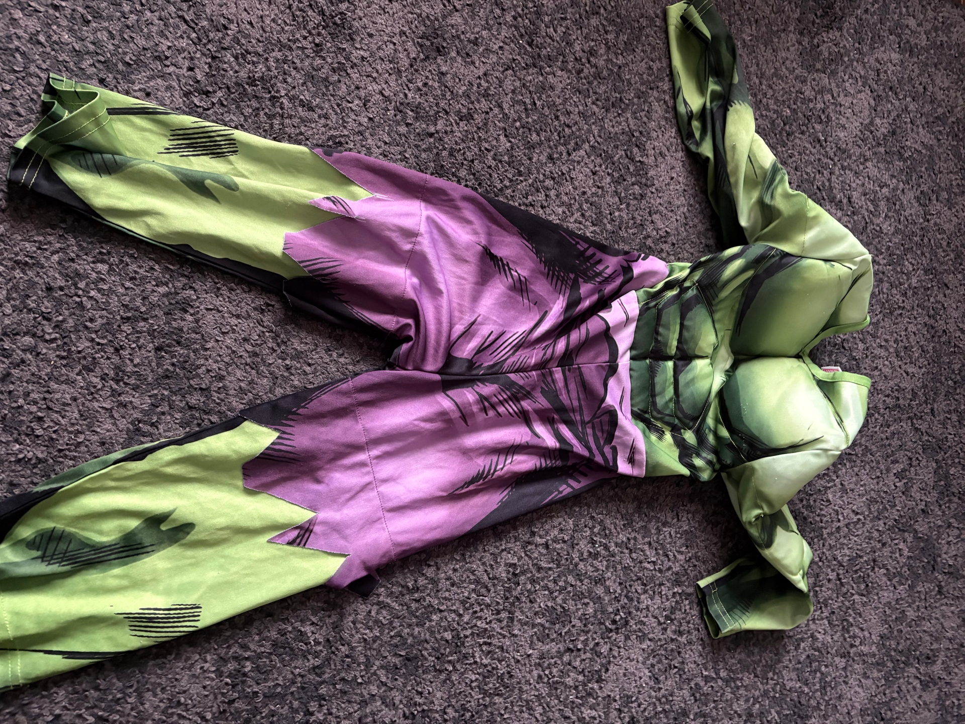 Kids hulk costume 