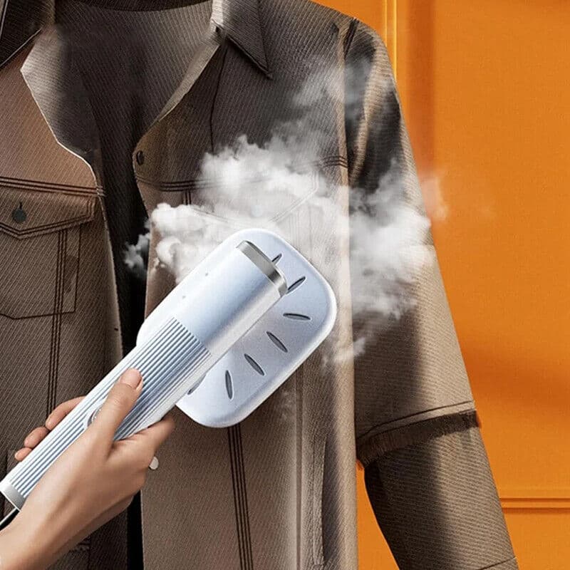 Travel Steamer Mini Iron For Clothes, Steam Iron Handheld Portable Steamer White image 1 thumbnail