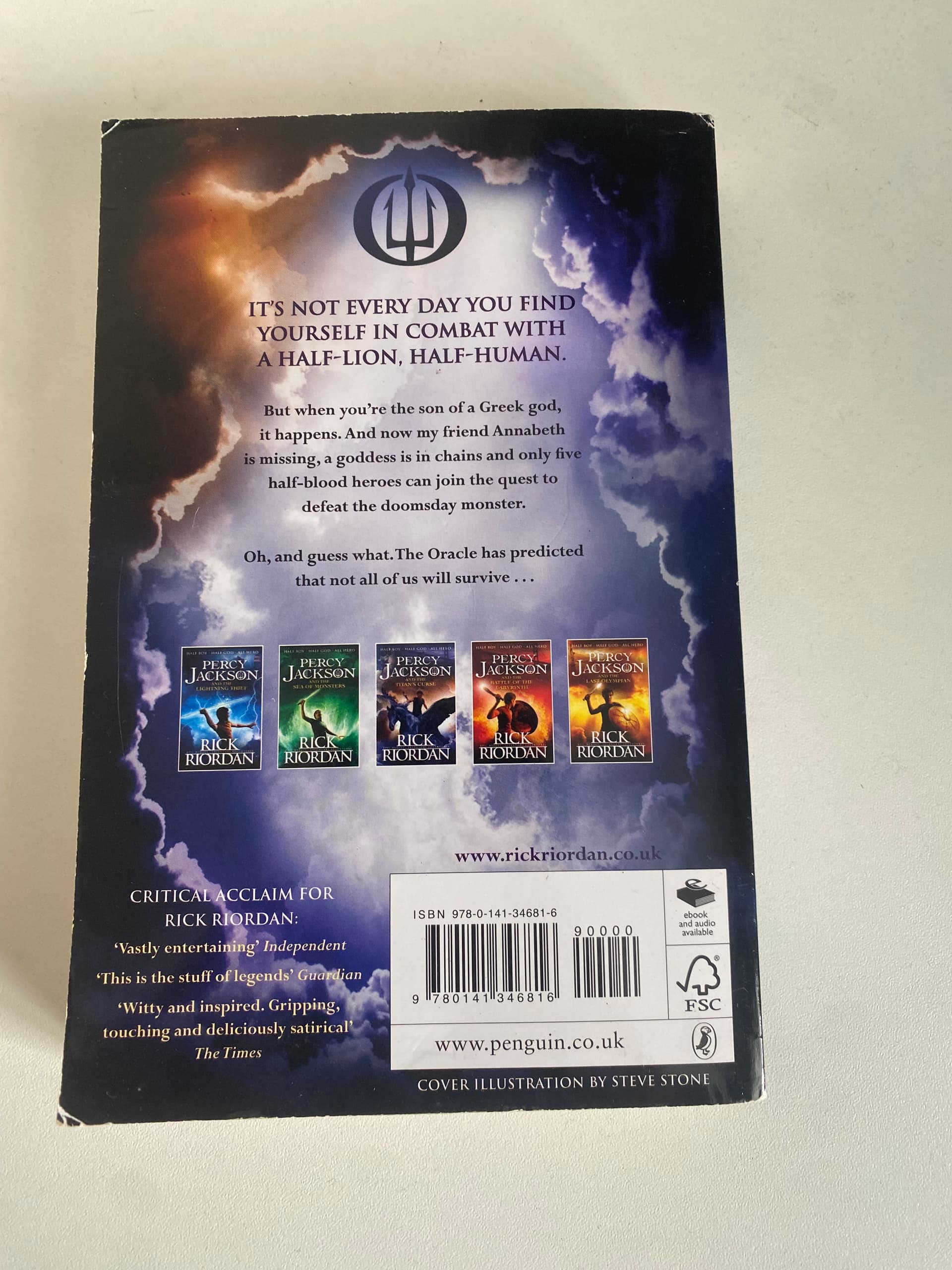 Percy Jackson and the Titans curse image 2 thumbnail