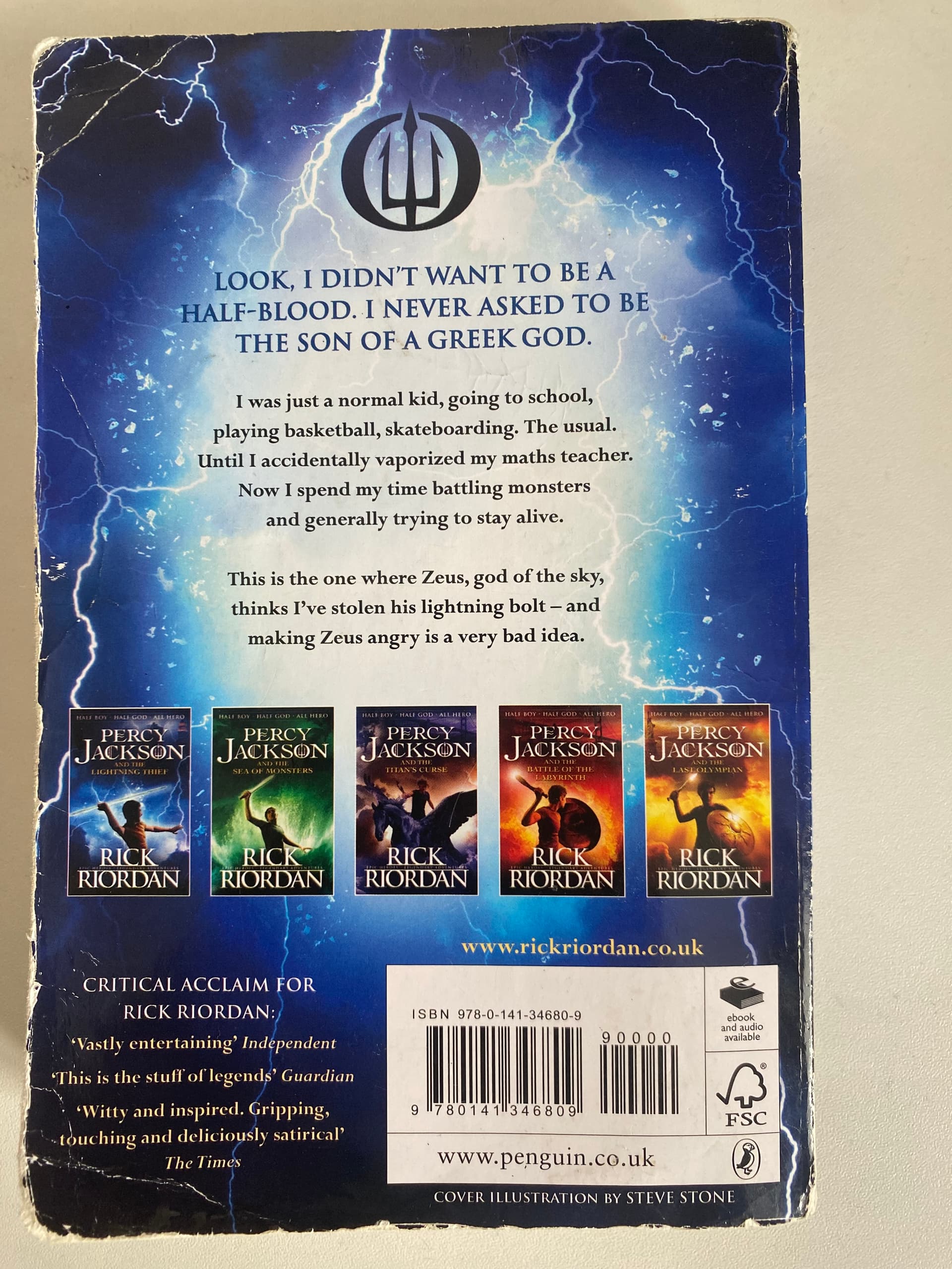 Percy Jackson and the lightning thief image 2 thumbnail