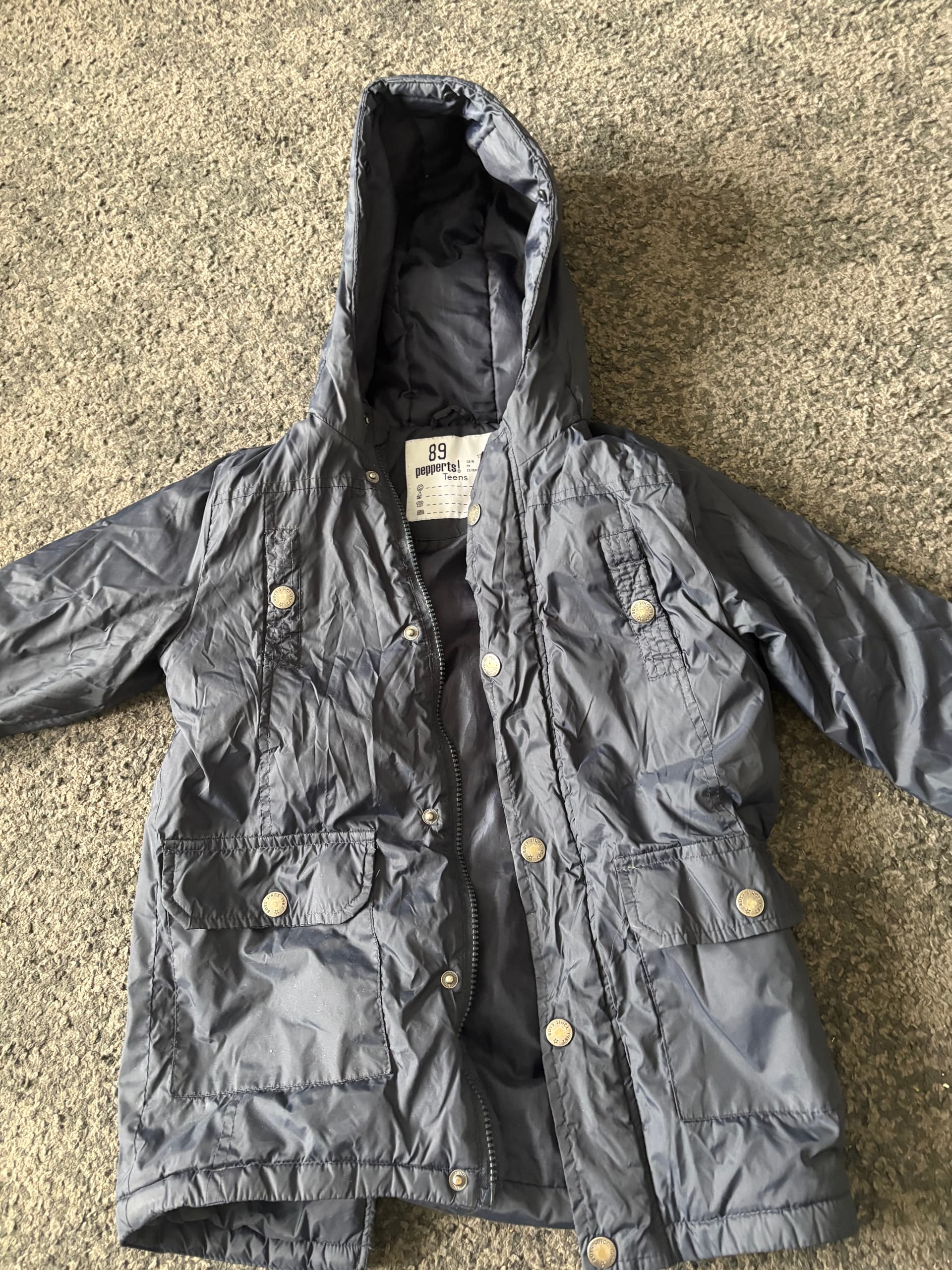 Boy jacket blue 
