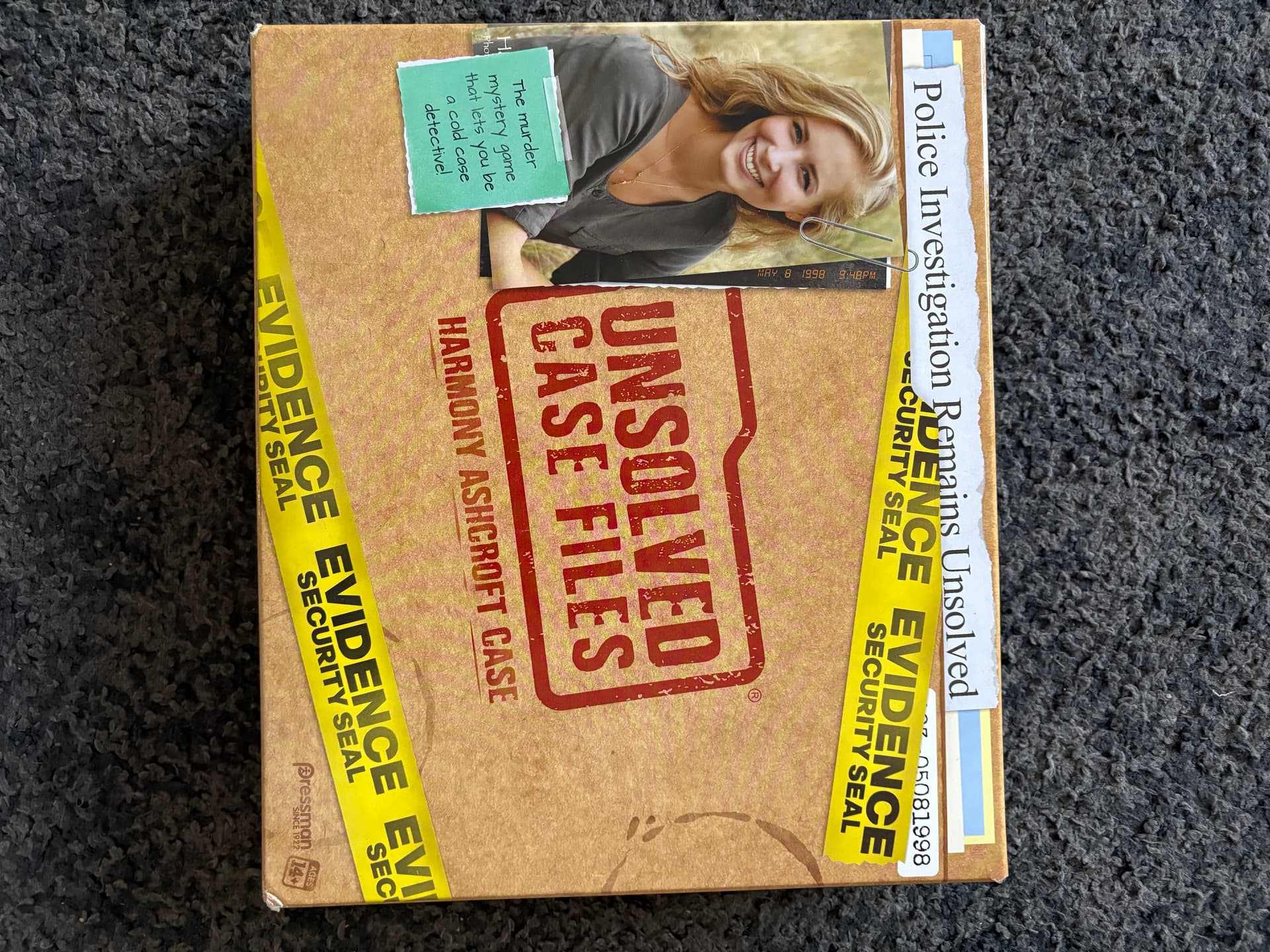 Murder mystery game